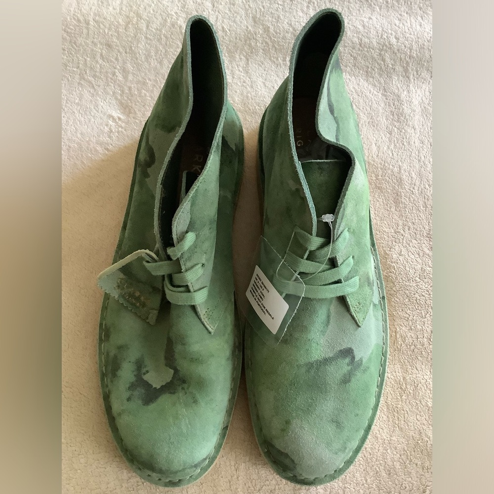 Clarks Original Desert Coal Mans Shoes -  Sample